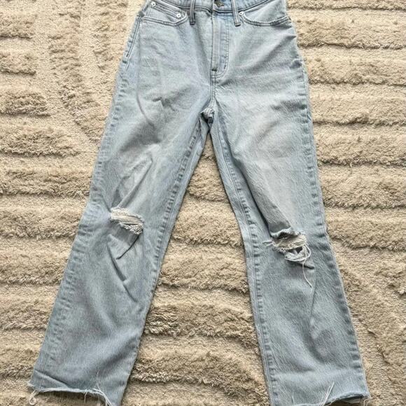 Madewell Perfect Vintage Straight Jeans - Picture 4 of 8